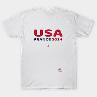 USA France 2024 T-Shirt